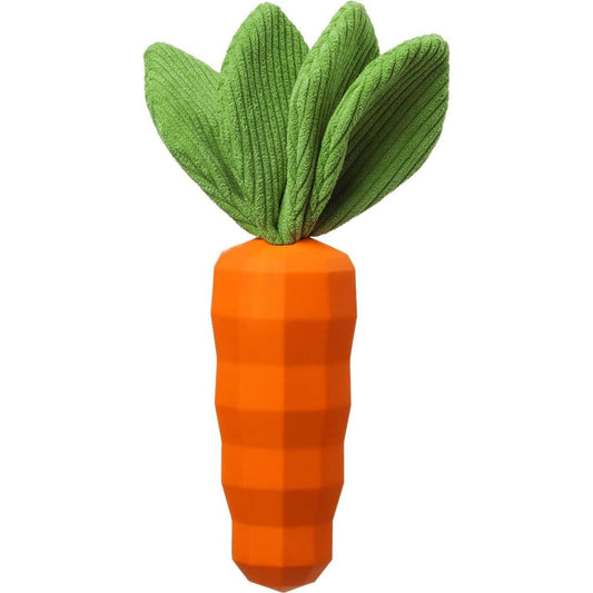 Squeaking toys for dog carrot