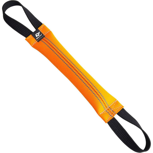 Bungee dog bite tug toy with 2 strong handles