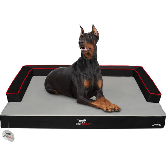Indoor outdoor pet recovery dog bed